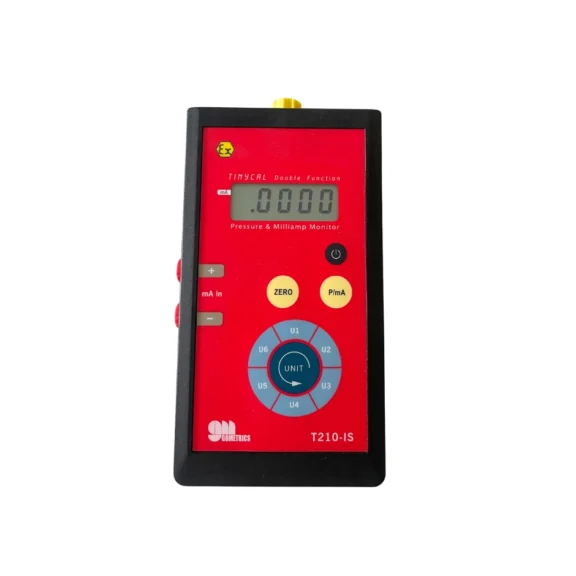 Intrinsically safe ATEX digital pressure gauge T210-IS