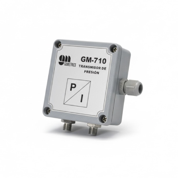 Convertidor de presión e intensidad de corriente GM710