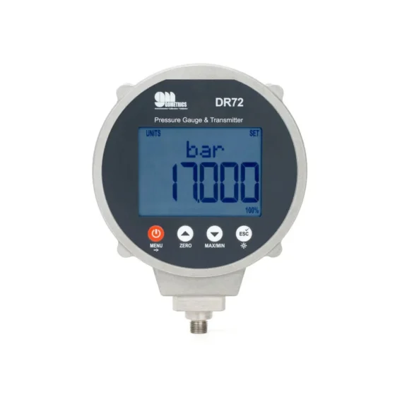 Manómetro digital de proceso y calibración DR72