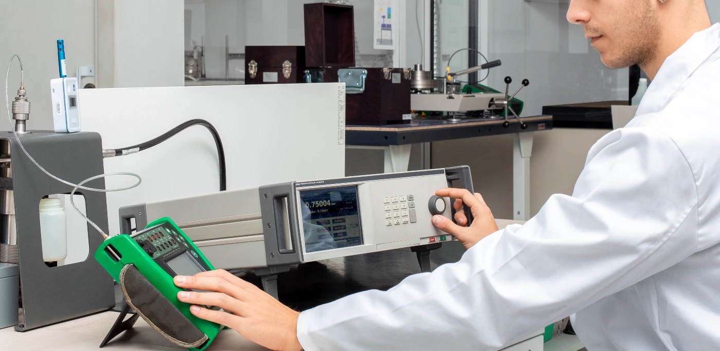 Laboratorio calibracion presion